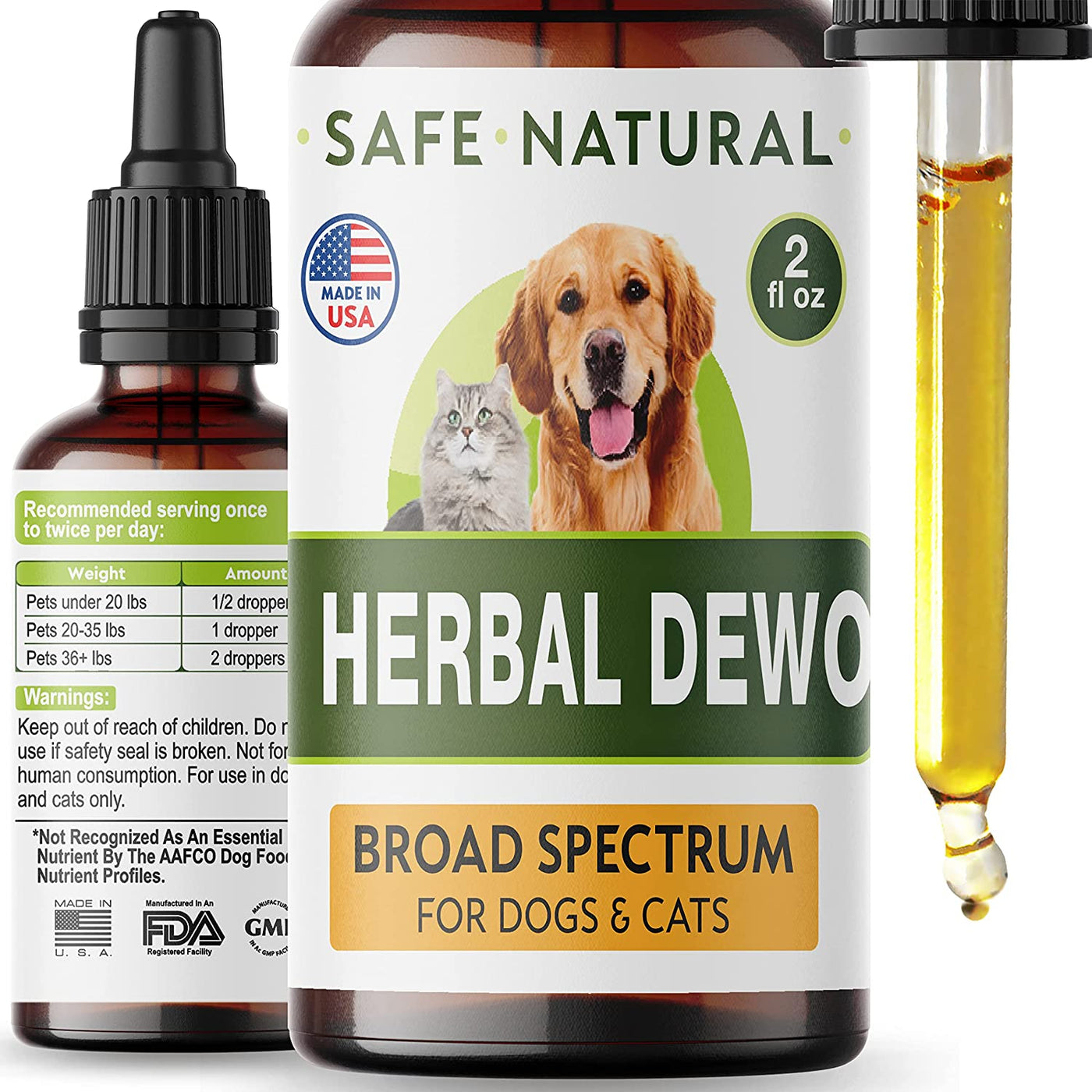 Liquid Herbal Cleanse for Cats & Dogs