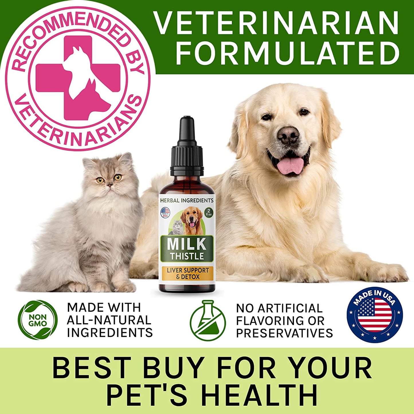 Milk Thistle for Dogs & Cats